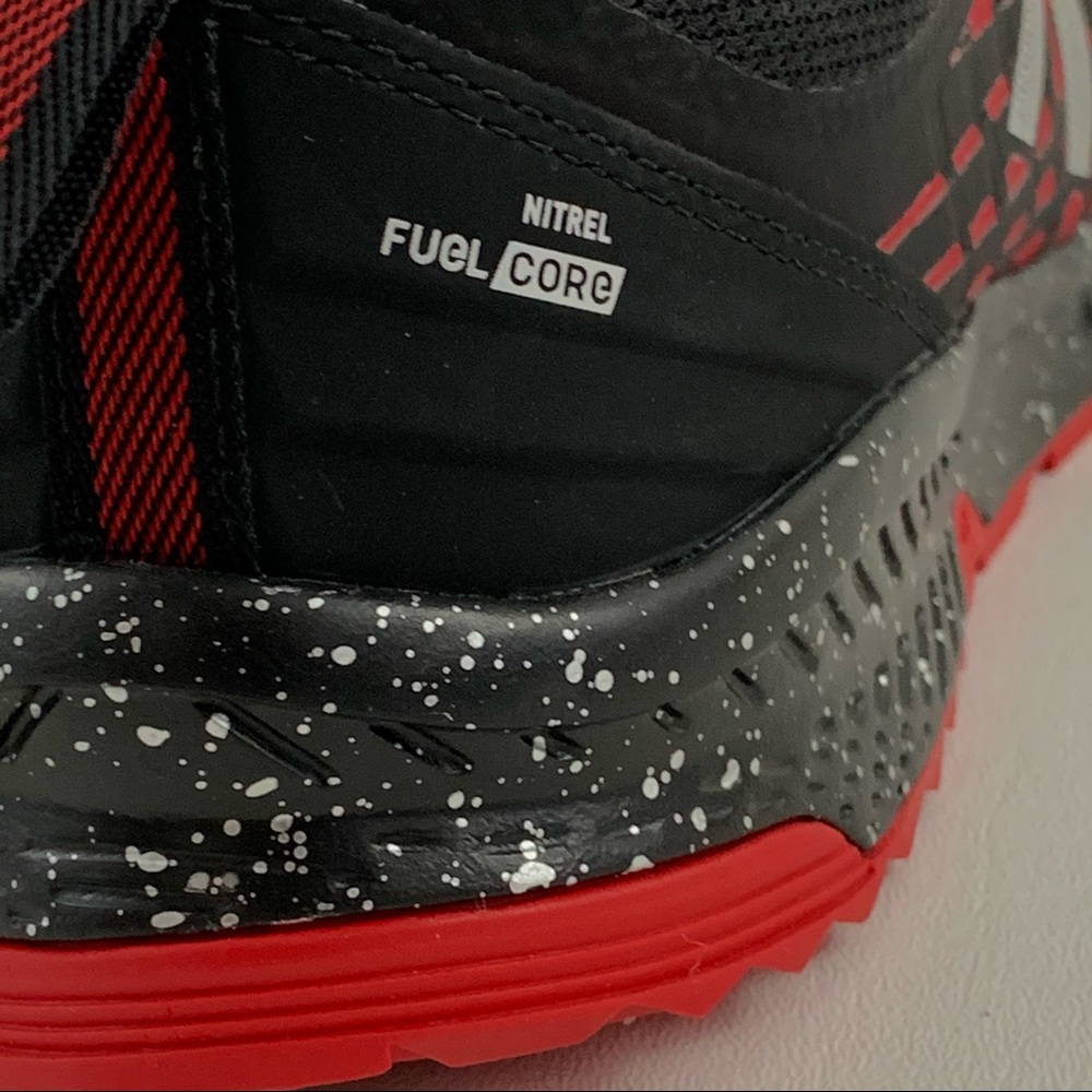 New Balance Red Speckled Sneakers - Picture 9 of 12